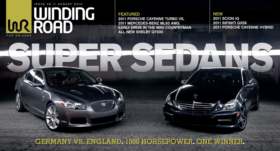 Super Sedans Issue 59 // August 2010