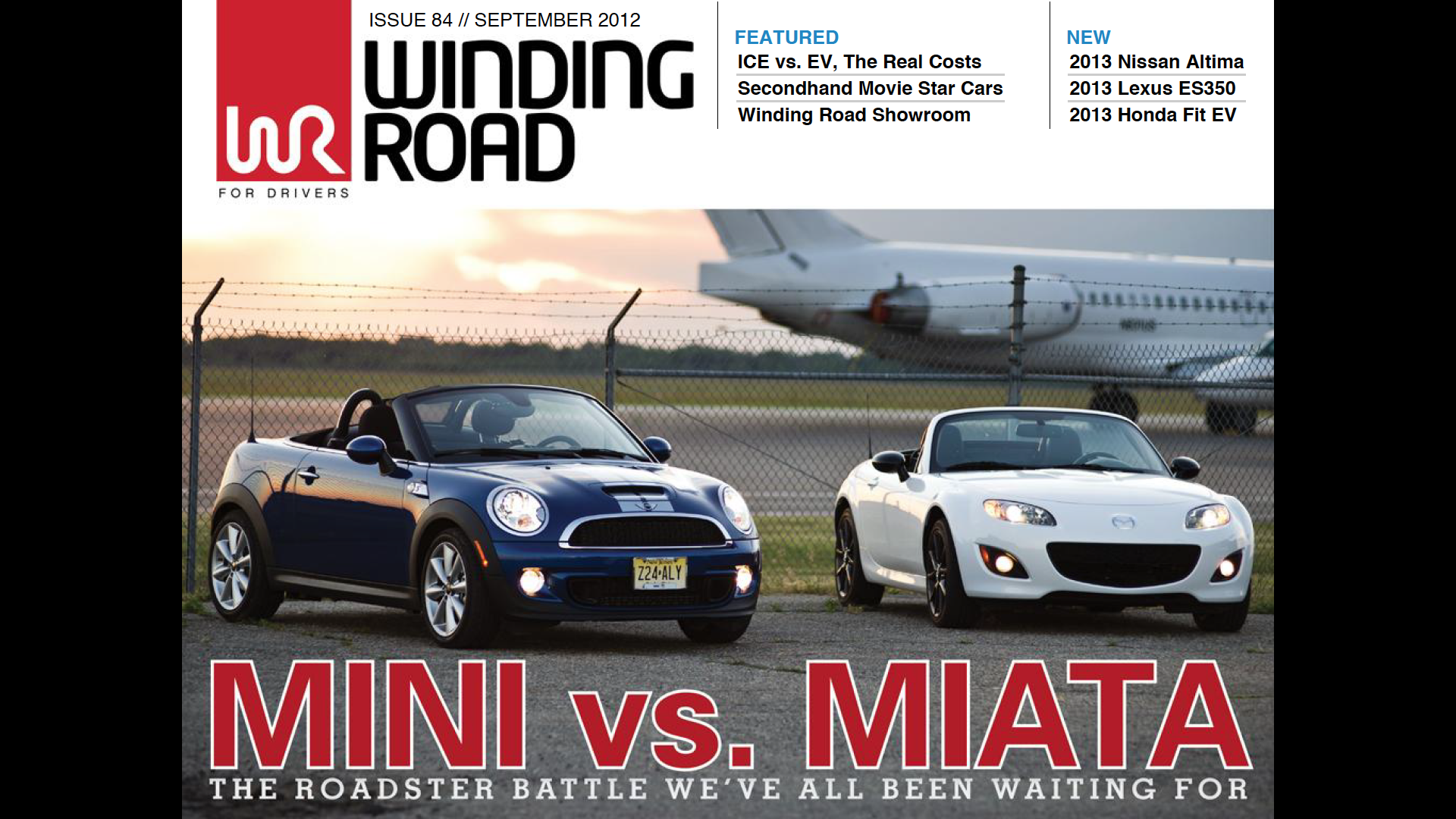 Mini Vs. Miata Issue 84 // September 2012