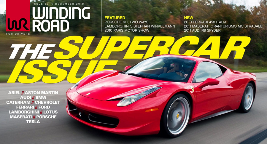 The Supercar Issue Issue 63 // December 2010